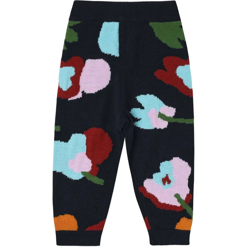 Fub Dark Navy Baby Jaquard Bukser 1