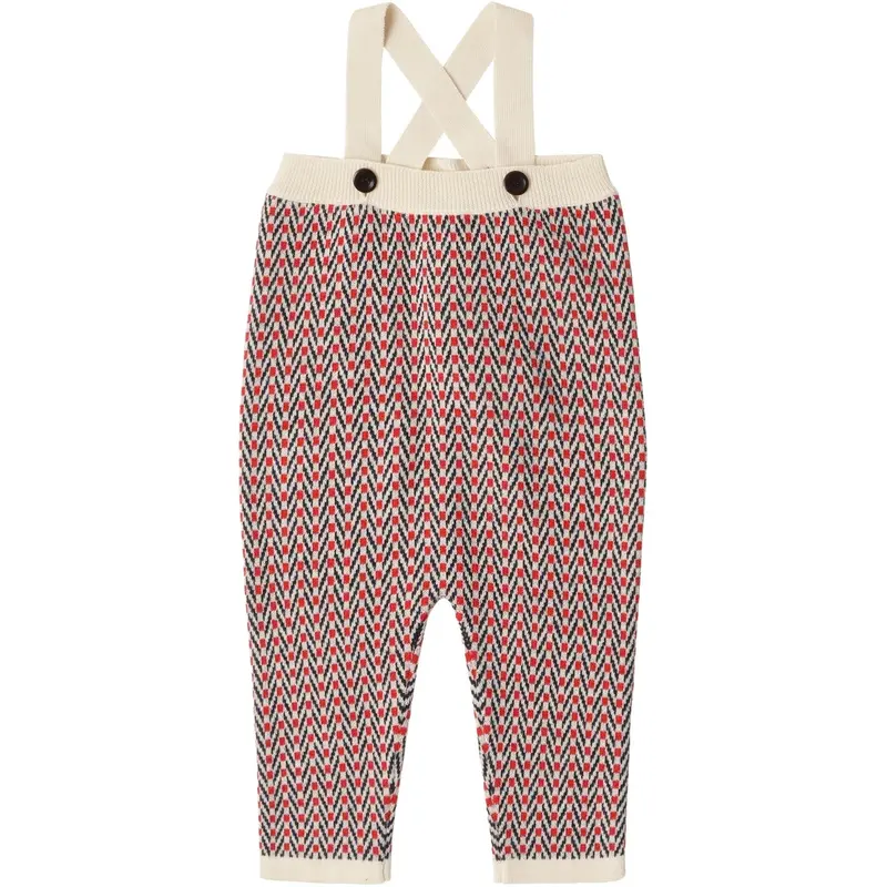 Fub Ecru Baby Herringbone Overall 1
