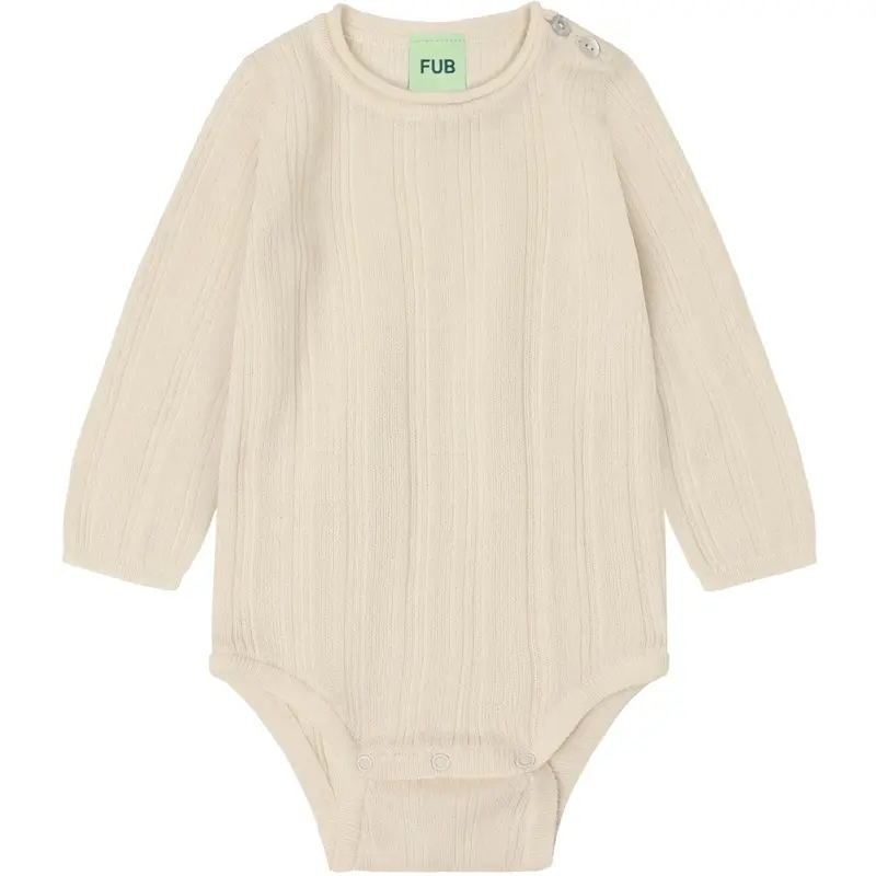 Fub Ecru Baby Rib Body 1