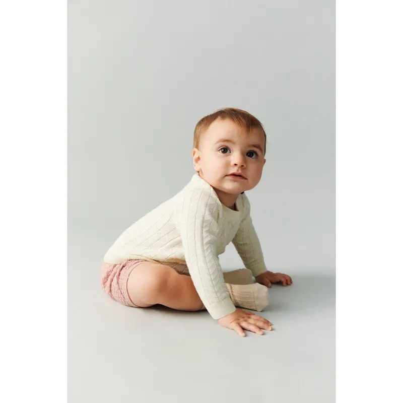 Fub Ecru Baby Zigzag Crew 3
