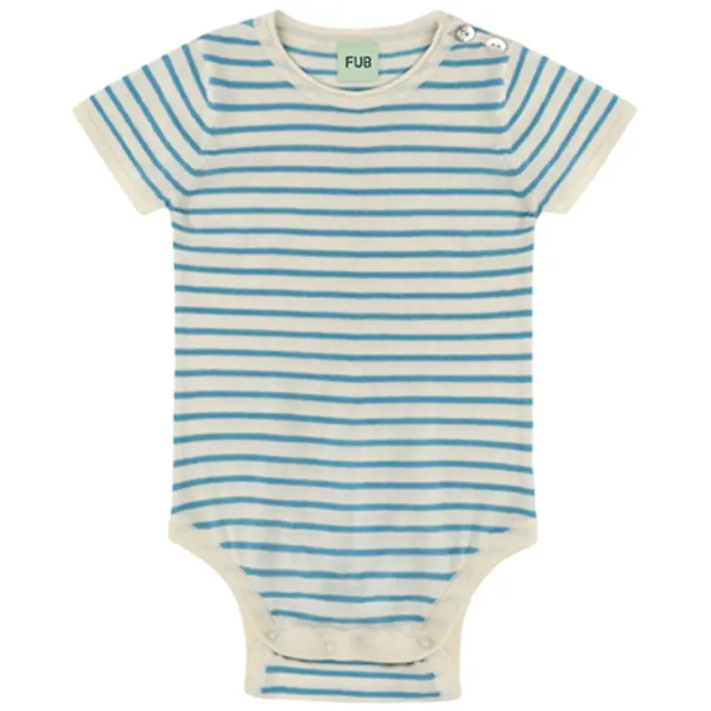 Fub Ecru/Sea Baby Ss Body 1