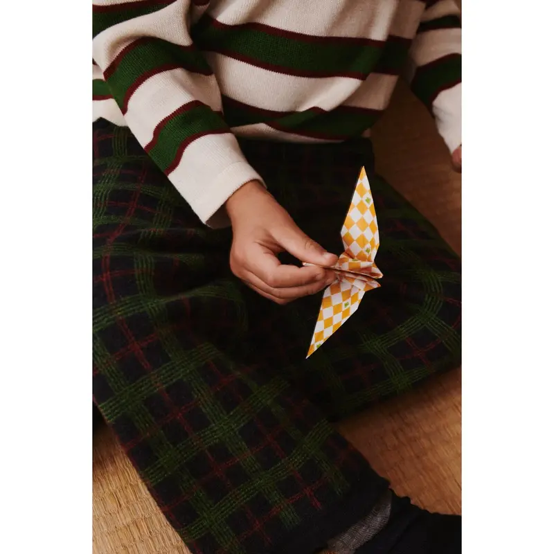 Fub Ecru Striped Polo 2