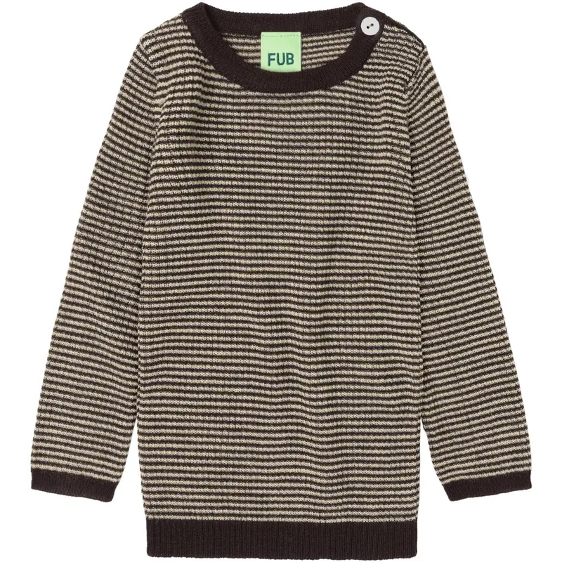 Fub Mocca/Wheat Baby Rib Bluse 1