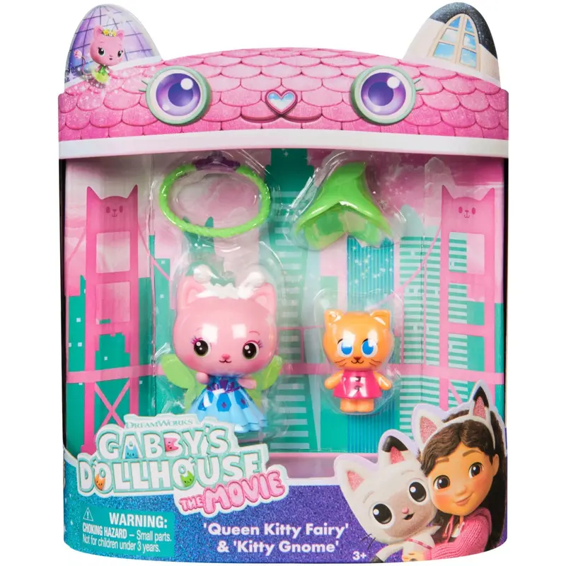 Gabby's Dollhouse Film 2-Pak Figur Krystalhaven 1