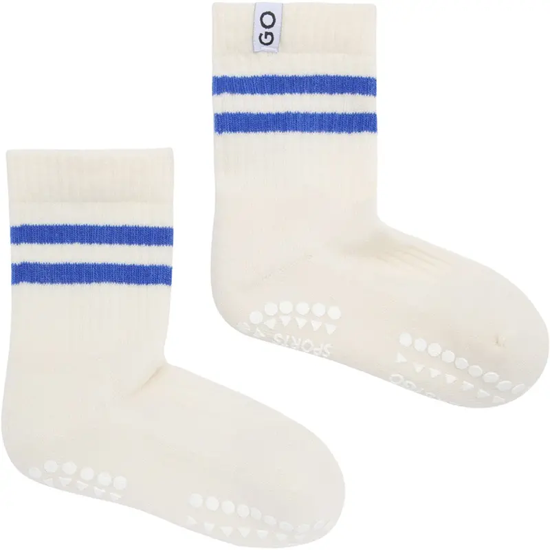 Gobabygo Blue Non-Slip Sport Strømper 1
