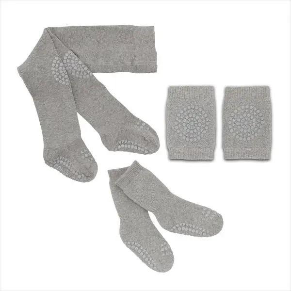Gobabygo Crawling Starter Kit Grey Melange 1