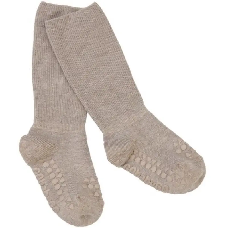 Gobabygo Sand Non-Slip Strømper Bambus 1