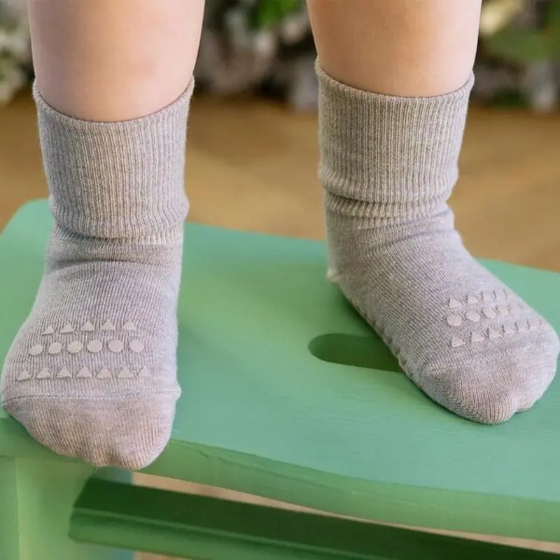 Gobabygo Sand Non-Slip Strømper Bambus 2