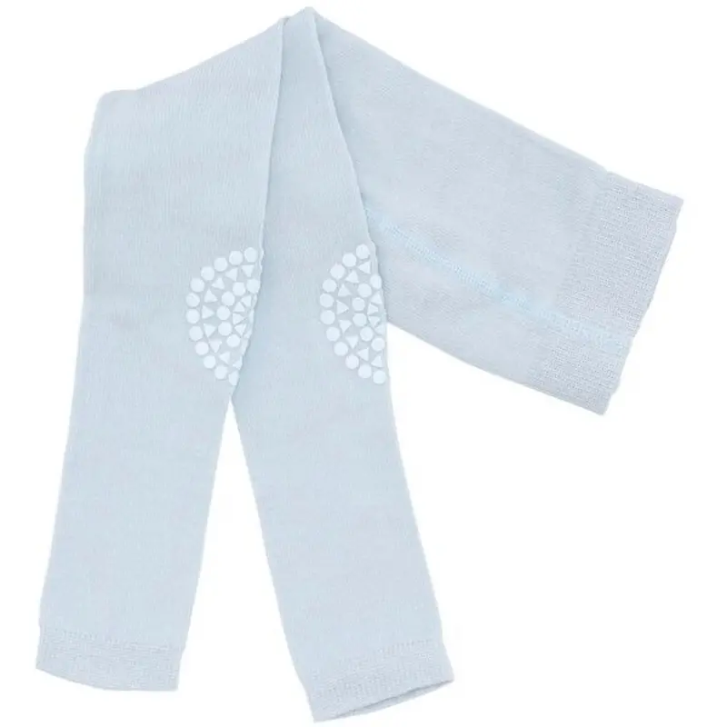 Gobabygo Sky Blue Crawling Leggings Organic Bomuld 1