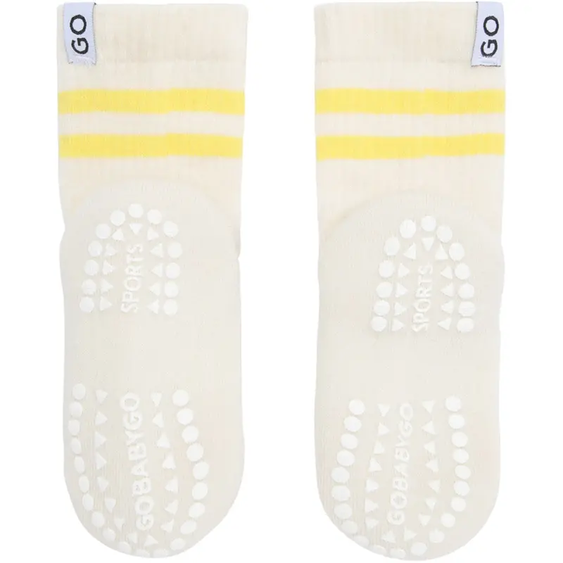 Gobabygo Yellow Non-Slip Sport Strømper 2