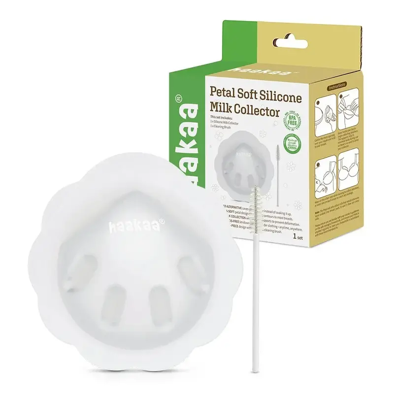 Haakaa Petal Soft Silikone Mælkeopsamler 1