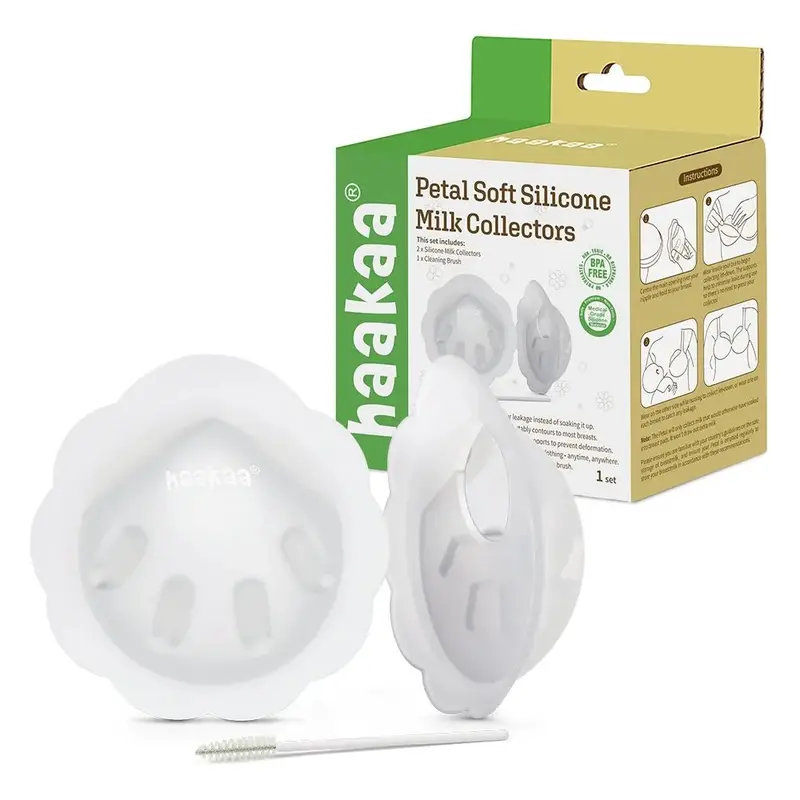 Haakaa Petal Soft Silikone Mælkeopsamler - 2 Stk. 1