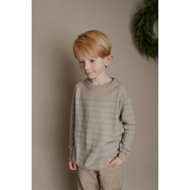 Hanevild Cream Oatmeal Bertil Bluse, Merino Uld 2