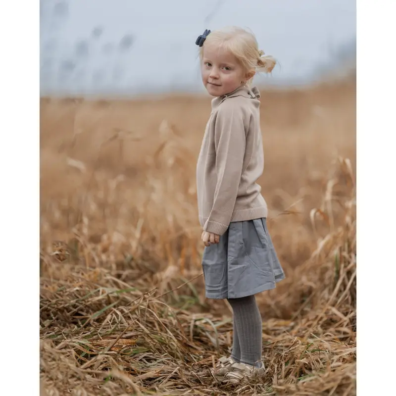 Hanevild Cream Oatmeal Lea Bluse, Merino Uld 3