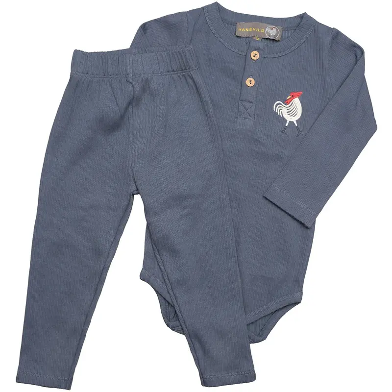 Hanevild Ombre Blue Leo Leggings 4
