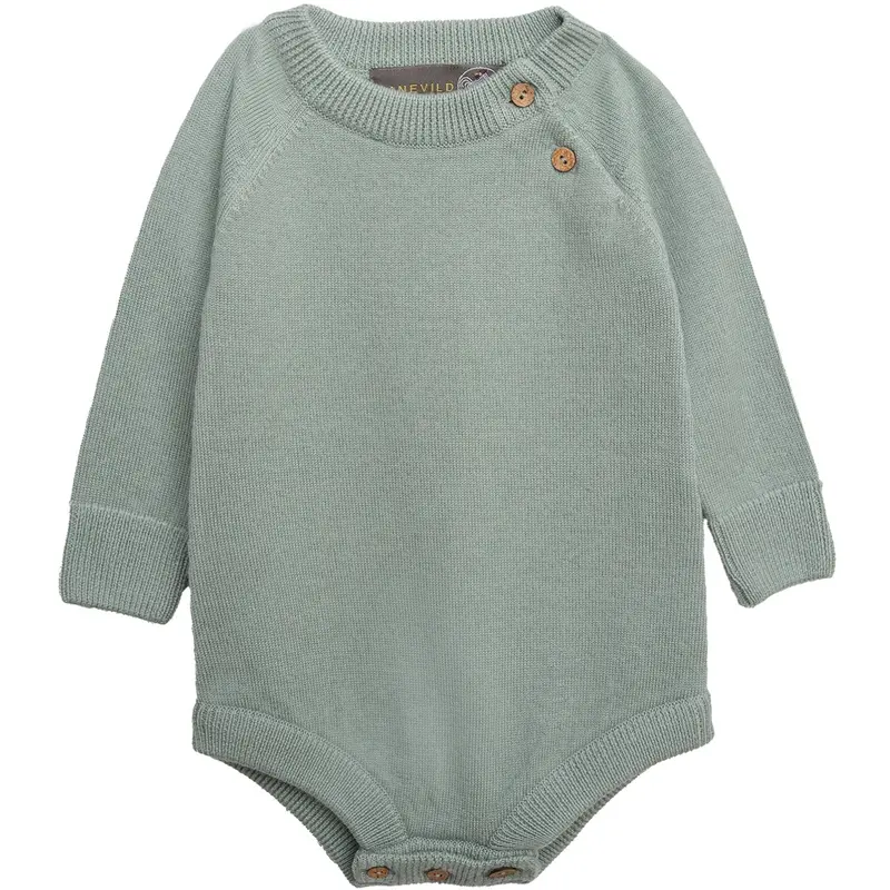Hanevild Sage Martin Romper, Merinowool 1