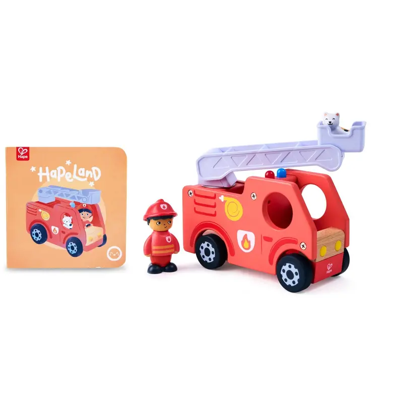 Hape Den Brølende Brandbil Med Lyd 1