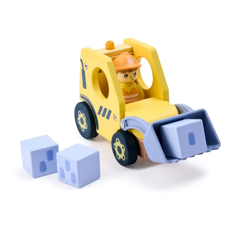 Hape Den Summende Bulldozer Med Lyd 1