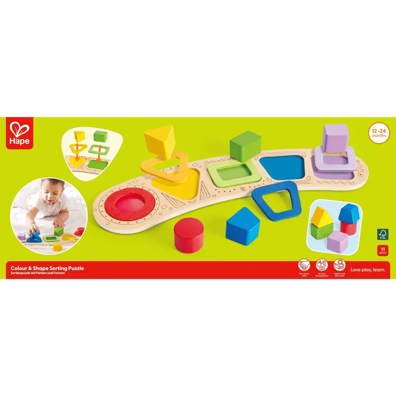 Hape Formpuslespil Til Småbørn 1