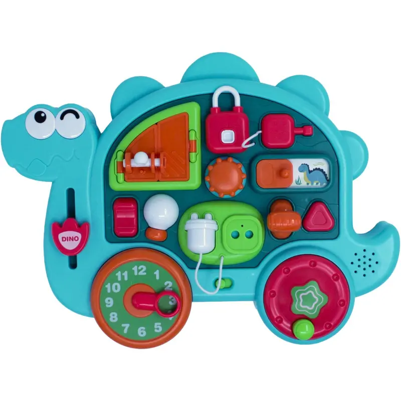 Happy Baby Busy Board Dinosaur Med Lys Og Musik 1