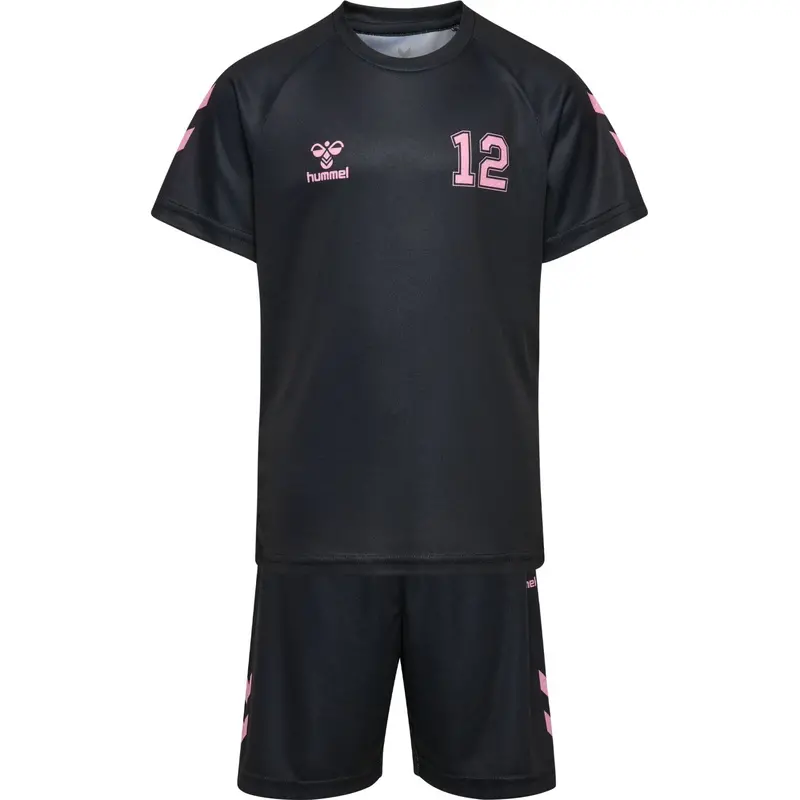 Hummel Black/Bridal Rose Shimmer Sæt 1