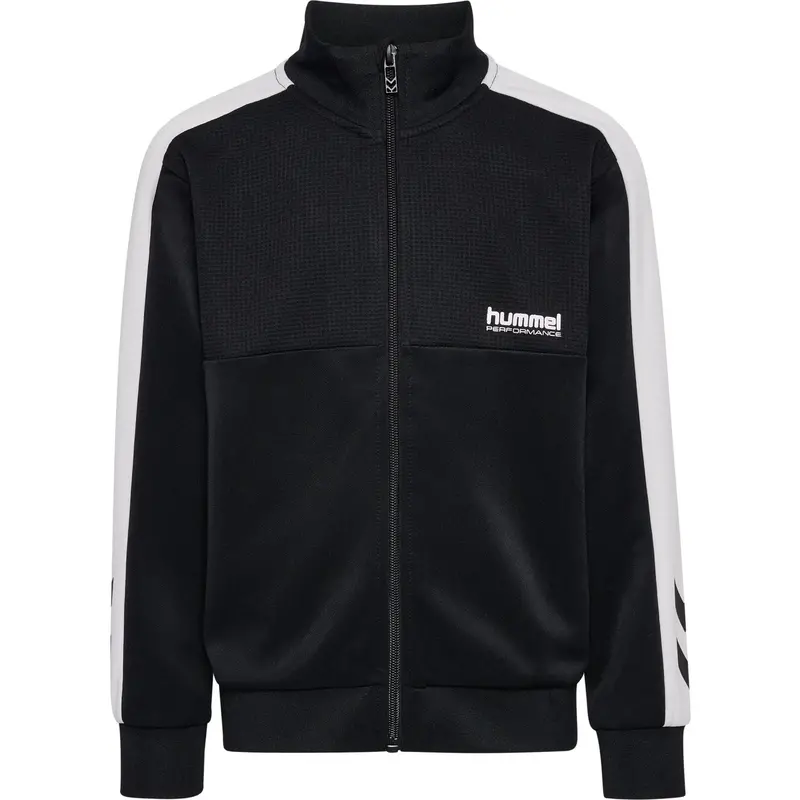 Hummel Black Colorblock Tracksuit 5