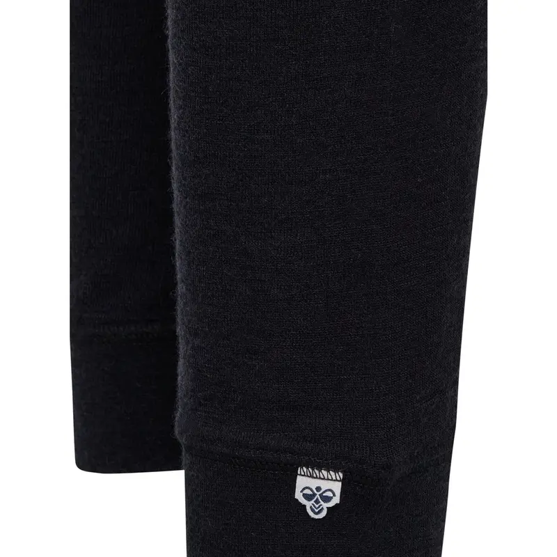 Hummel Black Jr Uld Rib Leggings 2