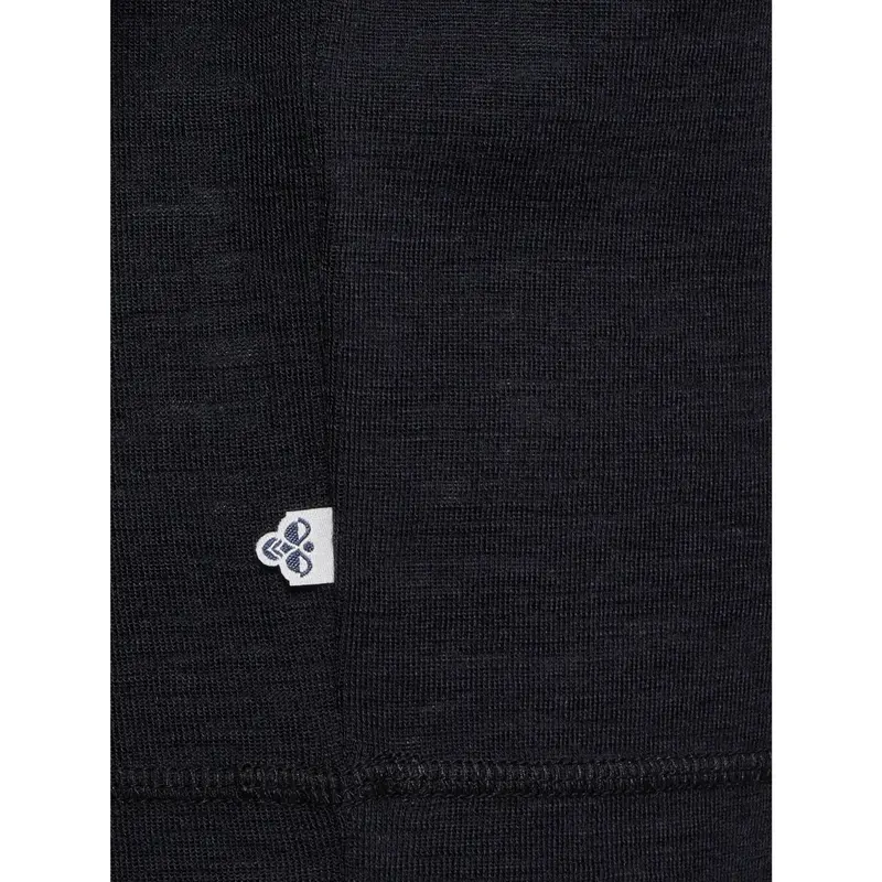 Hummel Black Jr Uld Rib T-Shirt L/S 2