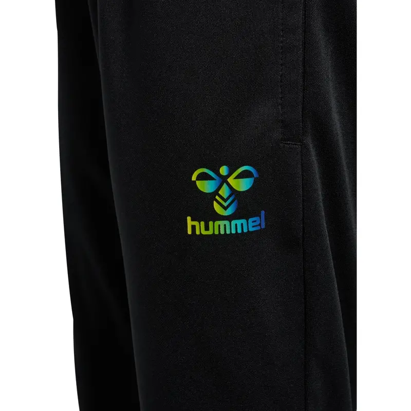 Hummel Black/Limeade Shimmer Training Bukser Kids 2