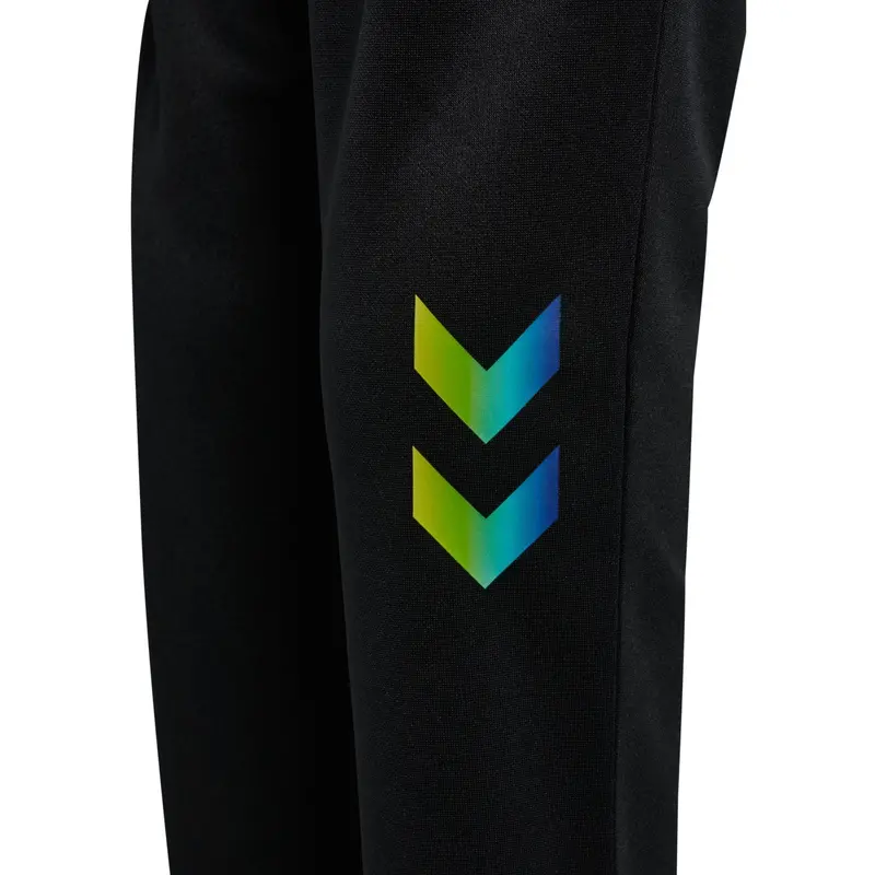 Hummel Black/Limeade Shimmer Training Bukser Kids 4