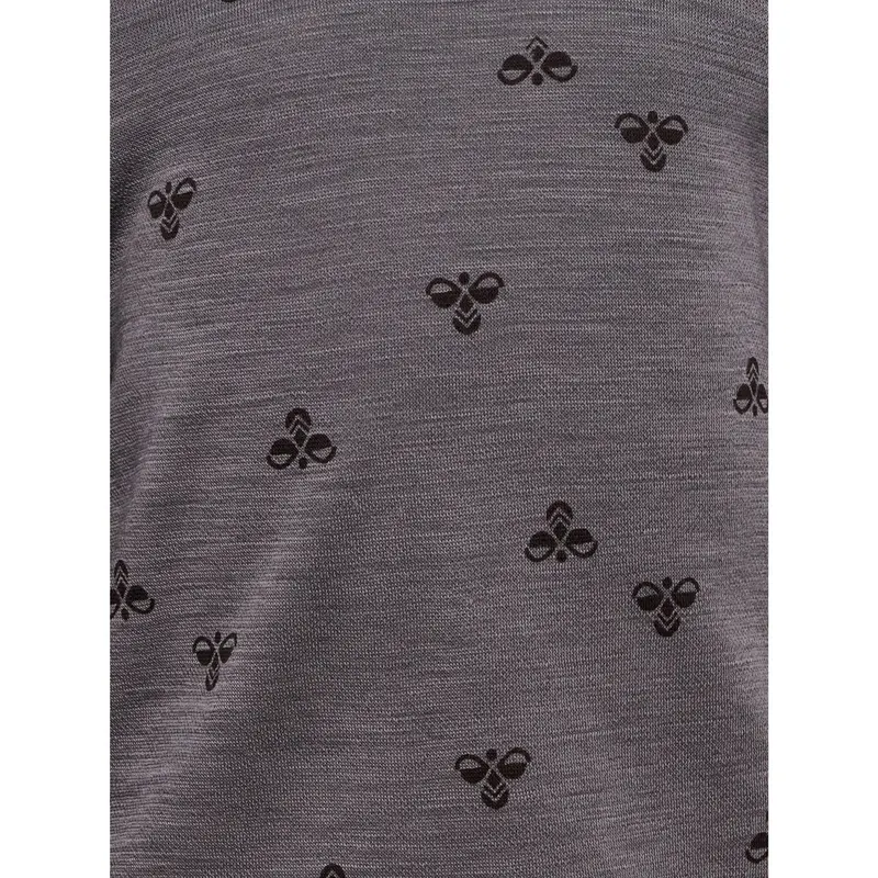 Hummel Charcoal Gray Mini Uld T-Shirt L/S 2