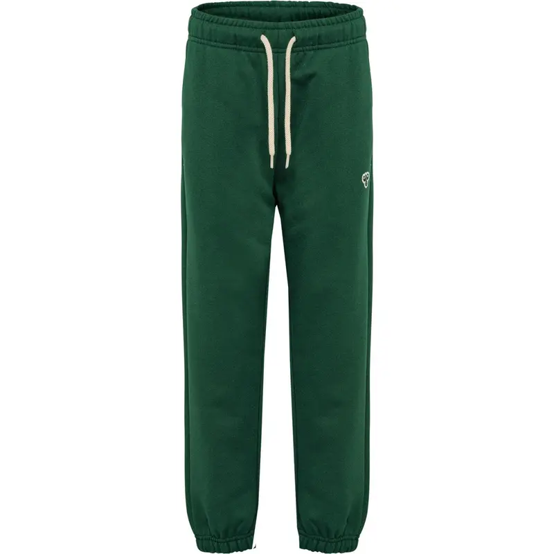 Hummel Dark Green Jr Loose Sweatpants Bee 1