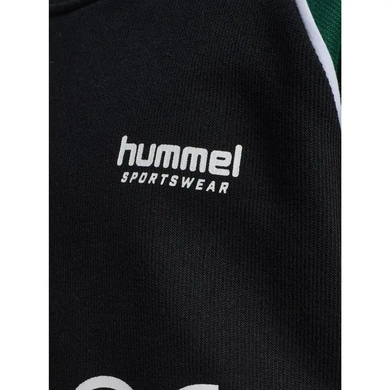 Hummel Dark Green Jr Oversized Crew Hsw 2