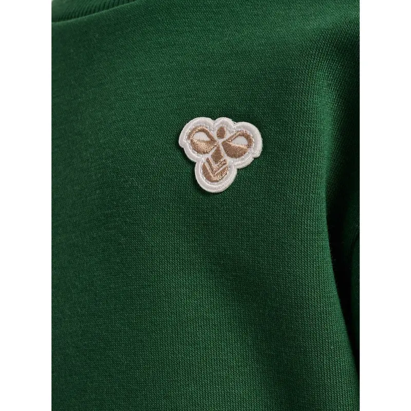Hummel Dark Green Mini Loose Crewneck Bee 2