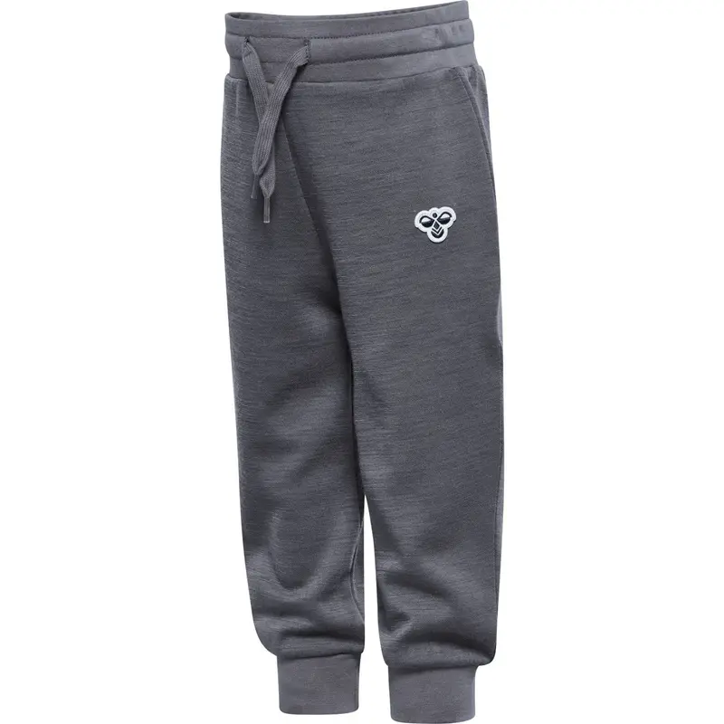 Hummel Dark Grey Melange Mini Uld Bukser Bee 1