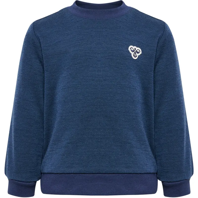 Hummel Dress Blues Mini Uld Sweatshirt Bee 1