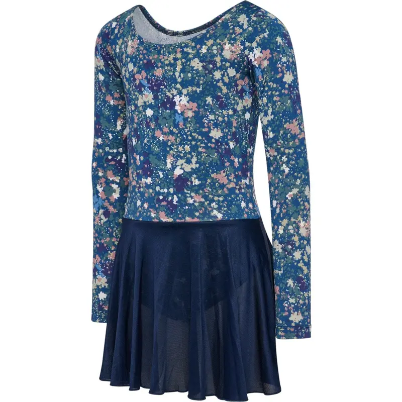 Hummel Dress Blues/Riverside Mix Gymnastikdragt 3