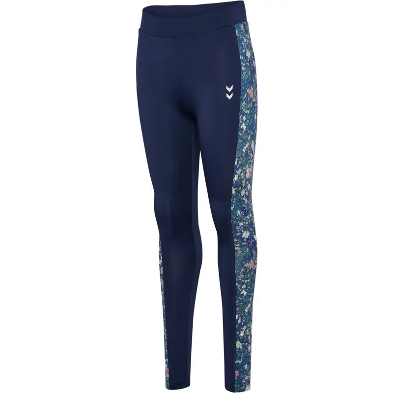 Hummel Dress Blues/Riverside Mix Mid Waist Tights 3