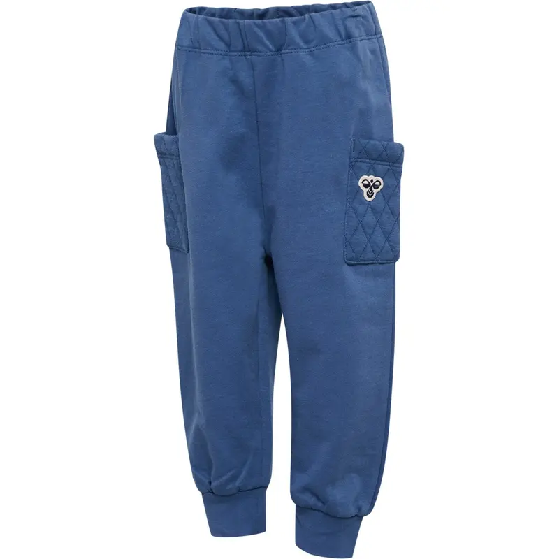 Hummel Dutch Blue Mini Loose Quilt Pocket Bukser 3