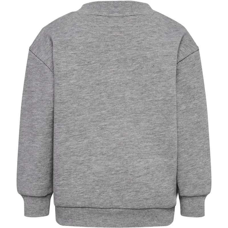 Hummel Grey Melange Mini Loose Crewneck Bee 4