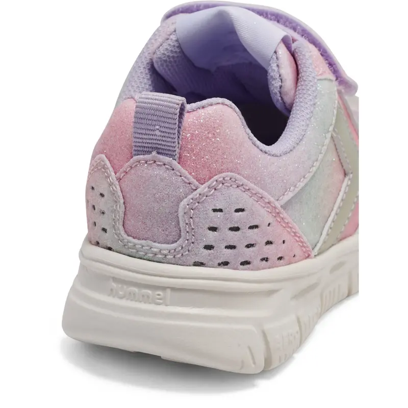 Hummel Multi Color Pink Crosslite Glitter Infant Sneakers 3
