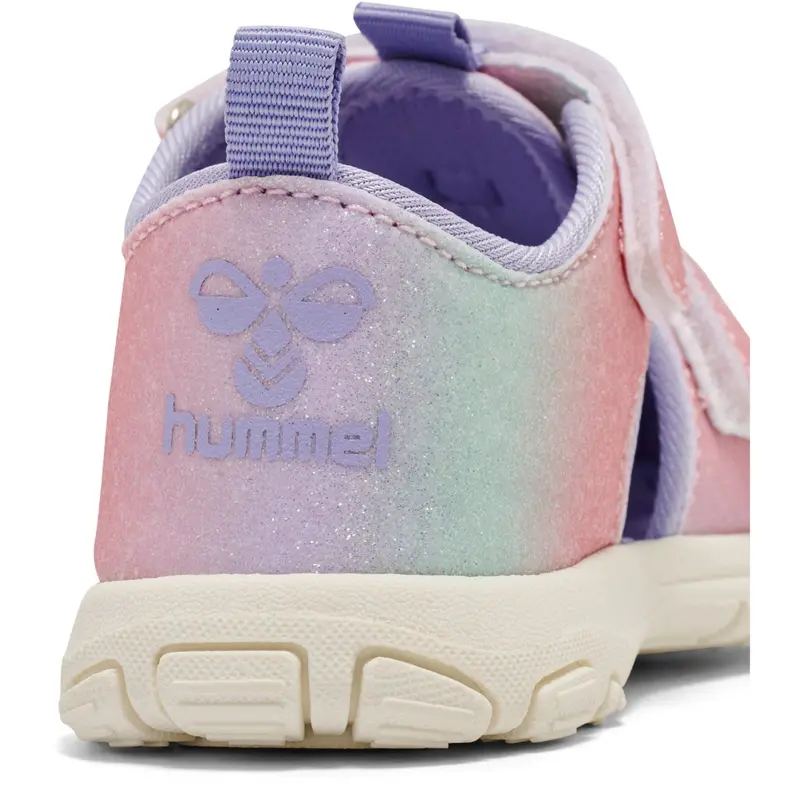 Hummel Multi Color Pink Sandal Velcro Infant 3