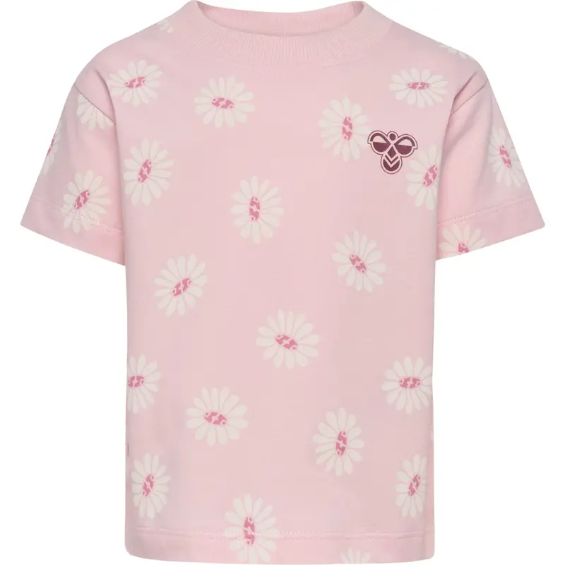 Hummel Pale Lilac Mini Loose Flower T-Shirt S/S 1