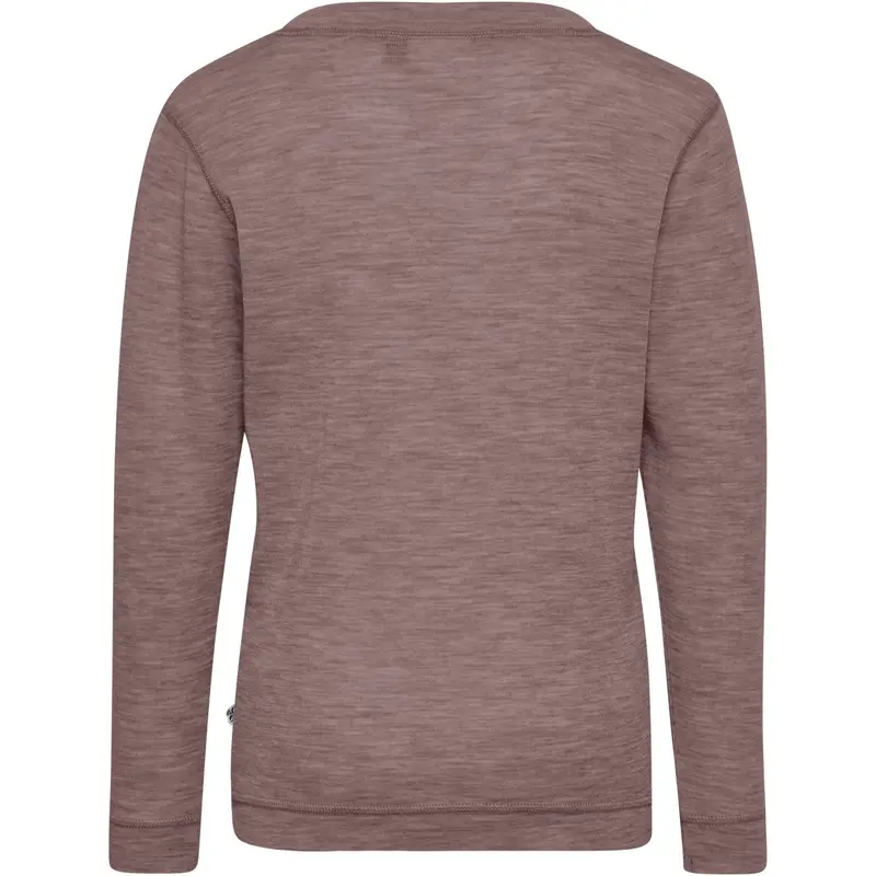 Hummel Twilight Mauve Jr Uld Rib T-Shirt L/S 4