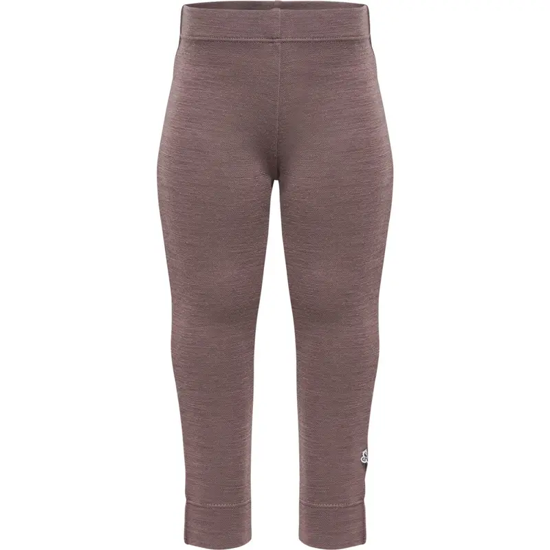 Hummel Twilight Mauve Mini Uld Leggings 1