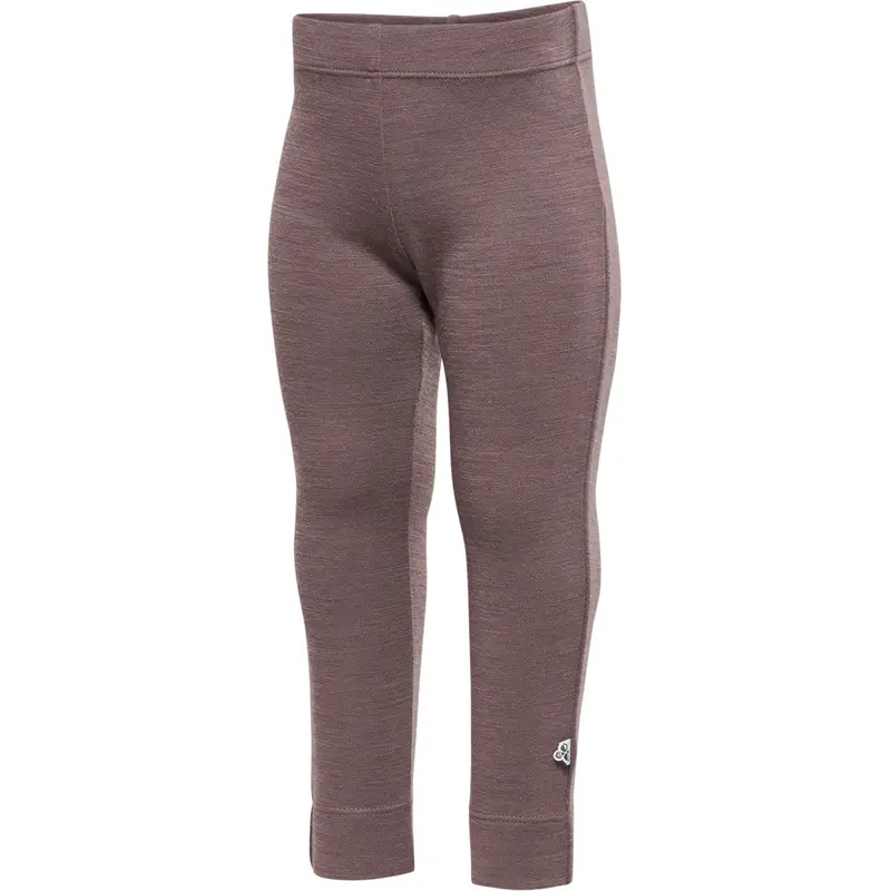 Hummel Twilight Mauve Mini Uld Leggings 3