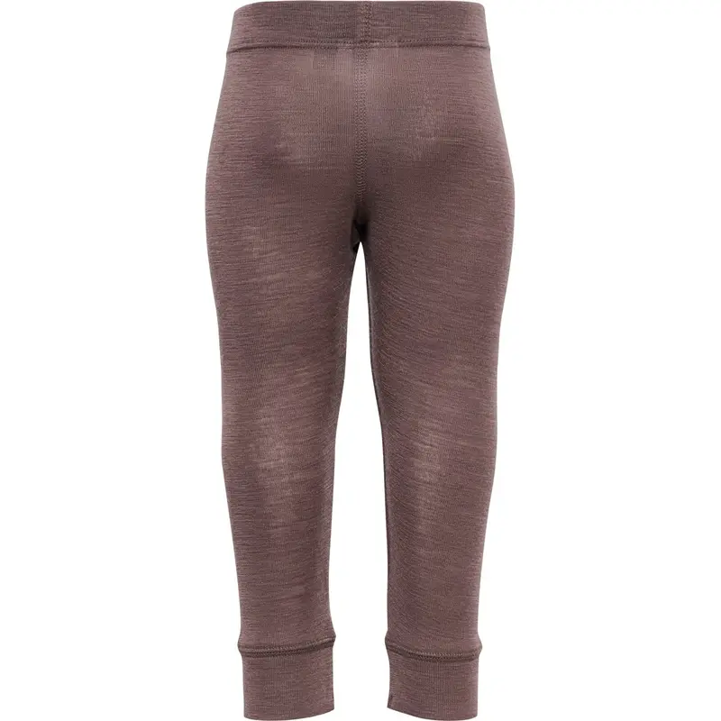 Hummel Twilight Mauve Mini Uld Rib Leggings 4