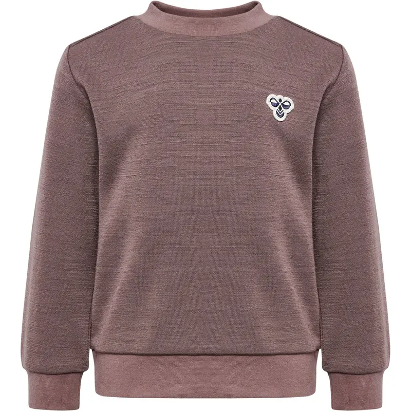 Hummel Twilight Mauve Mini Uld Sweatshirt Bee 1