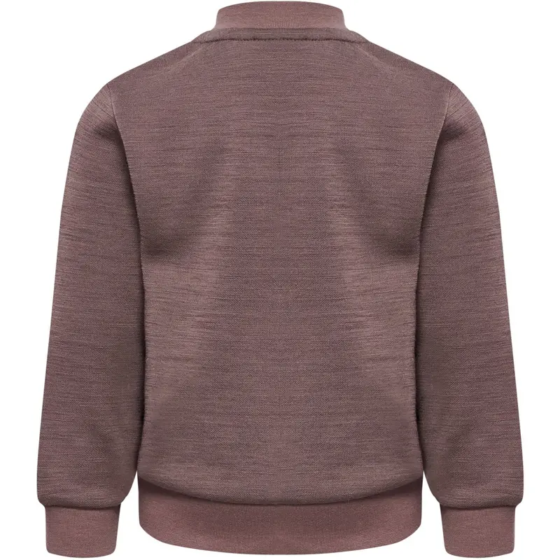 Hummel Twilight Mauve Mini Uld Zip Jakke Bee 4