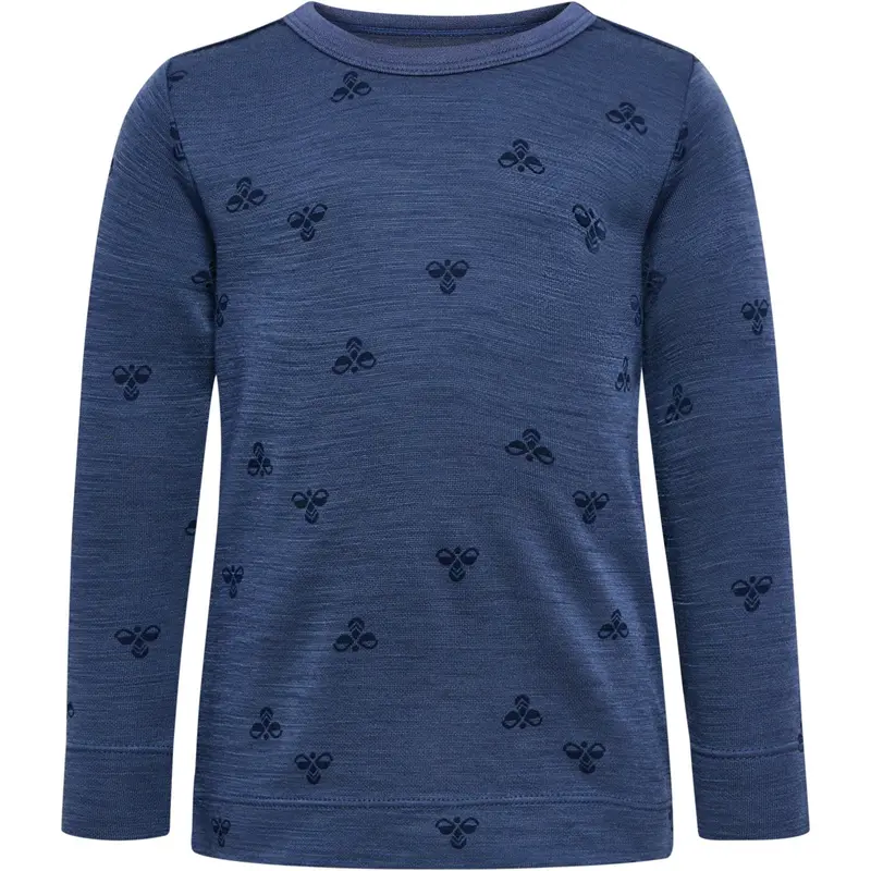 Hummel Vintage Indigo Mini Uld T-Shirt L/S 1